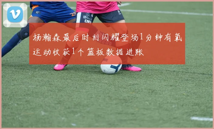 杨瀚森最后时刻闪耀登场1分钟有氧运动收获1个篮板数据进账